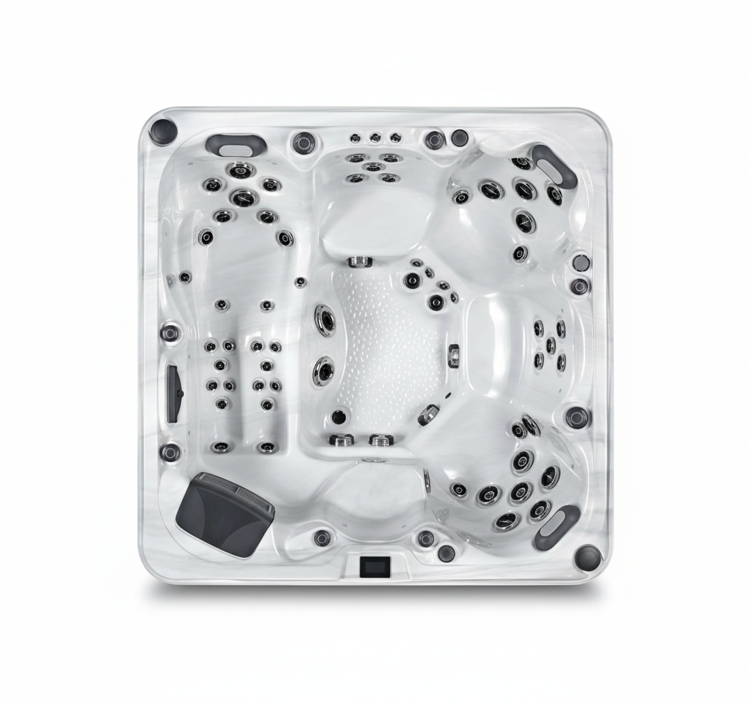 Hot Tub - Outdoor-Whirlpool mit US Aristech Acryl, Garten-Spa-Wanne