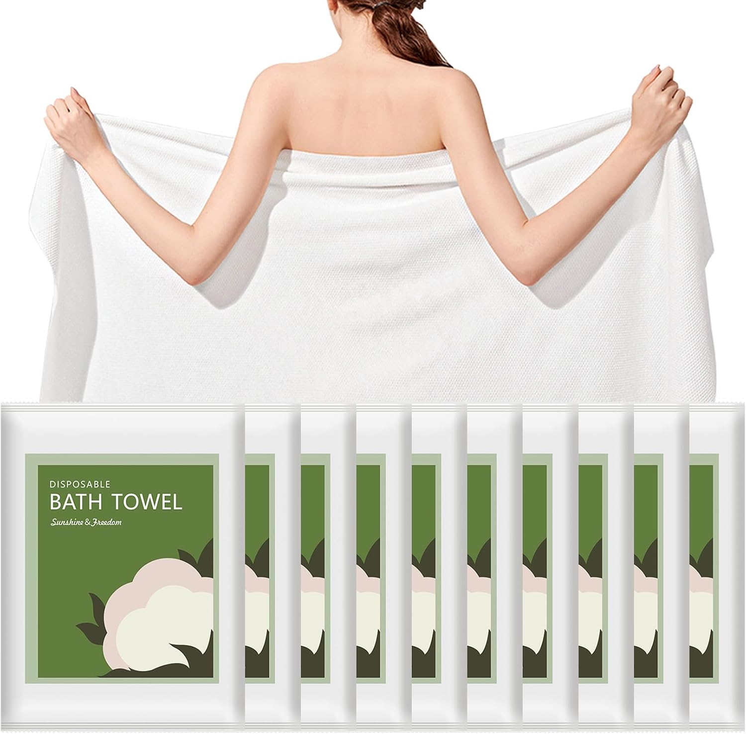 Spa Towel - Einweg-Badetücher 10 Stück 55x27,5 Zoll Ultra