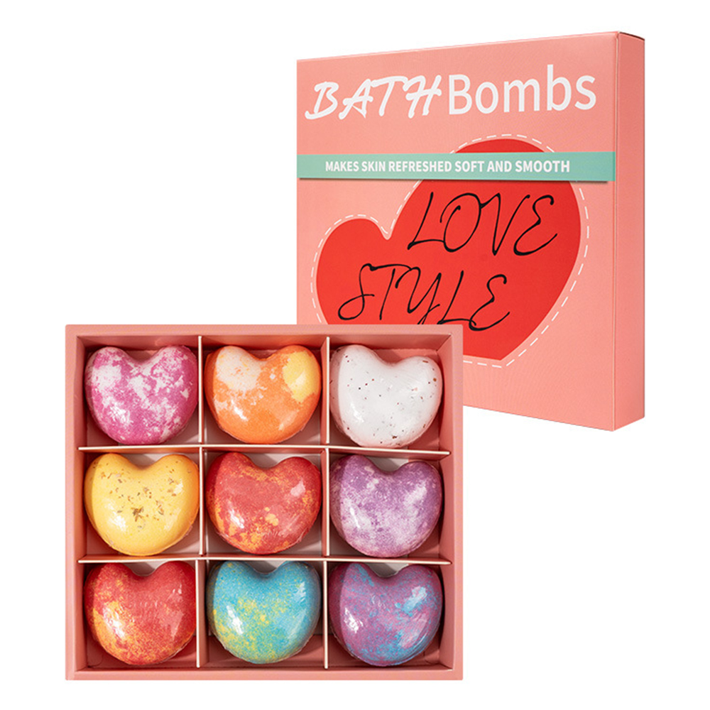 Bath Salts - Badebomben-Geschenkset für Frauen 9 Stück Badebomben