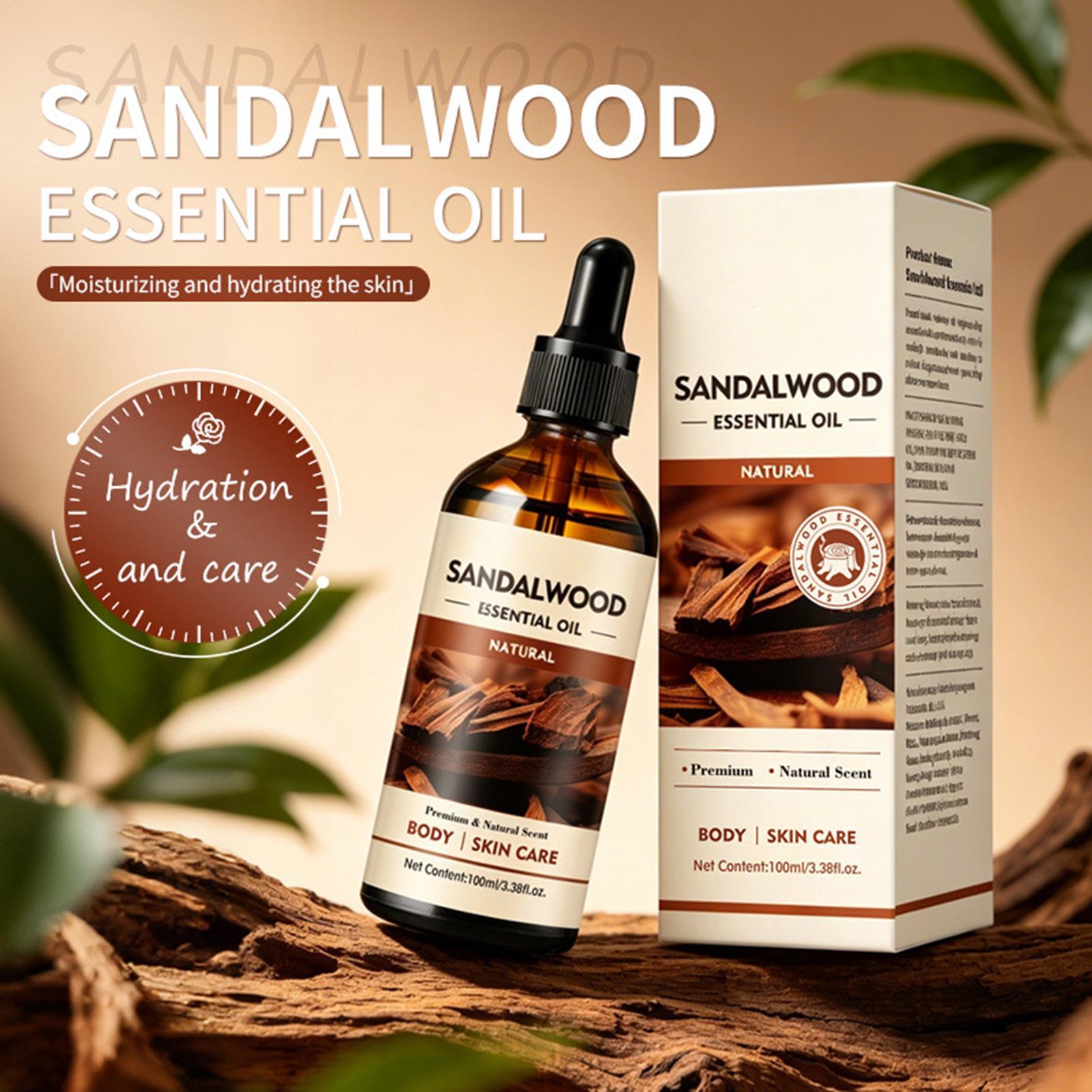 Aromatherapy Diffuser - Sandelholz-Duftöl 100ml Natürliches Aromatherapie-Ätherisches Öl für