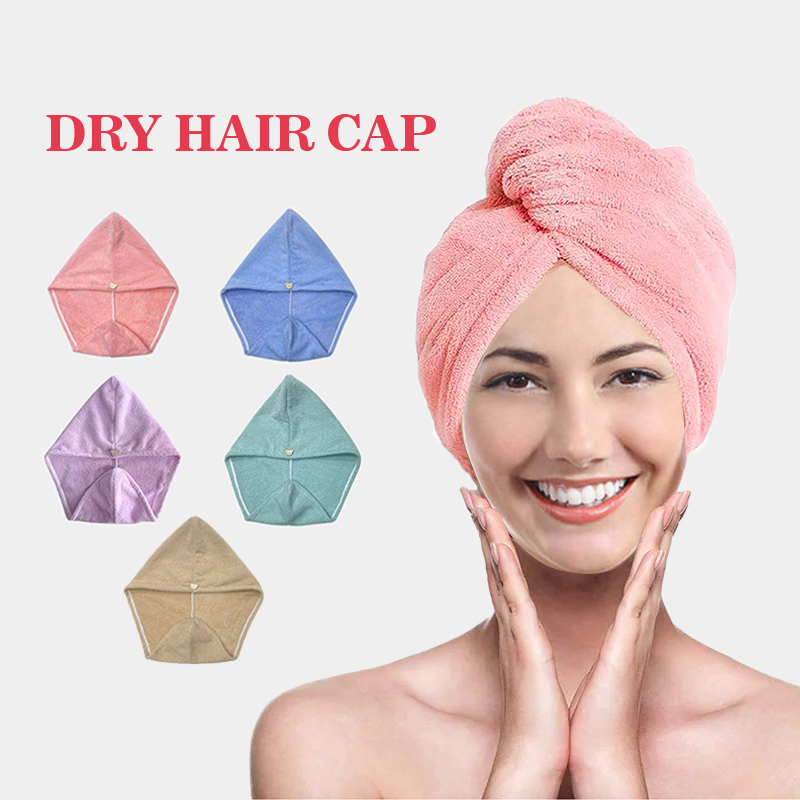 Spa Towel - Mikrofaser-Haartuchwickel für Frauen, Dusch-Spa-Kopfwickel, Haartrocknung, Hut,