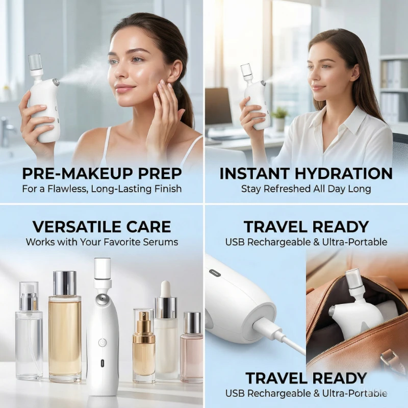 Tragbares Nano-Gesichtsdampfge – Face Steamer Bewertung und Preis