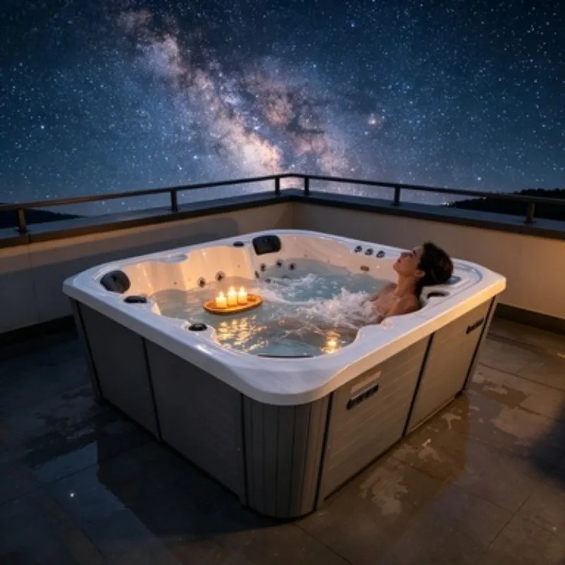 Whirlpool-Badewanne aus Acryl  – Spa Massager Bewertung und Preis