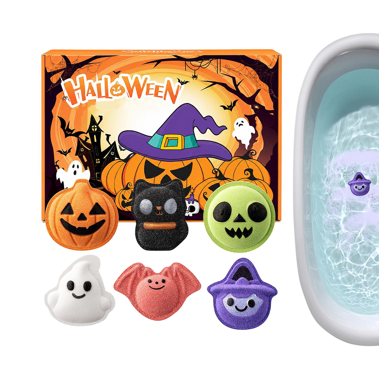 Halloween-Badekugel-Set, 6-tei – Bath Salts Bewertung und Preis
