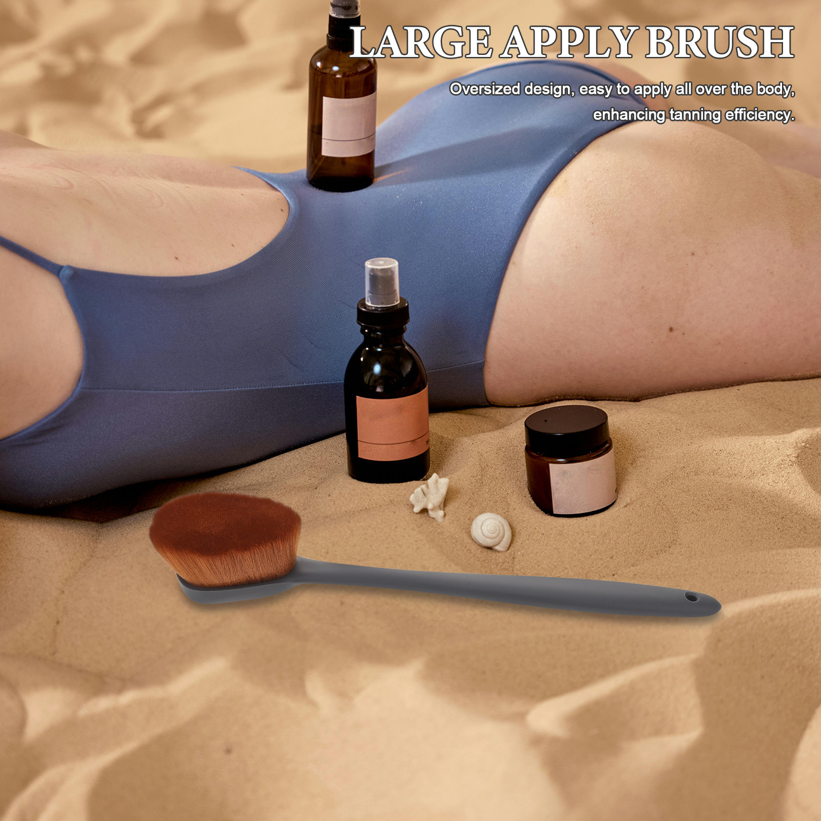 Extra Großer Selbstbräuner-Kör – Body Brush Bewertung und Preis