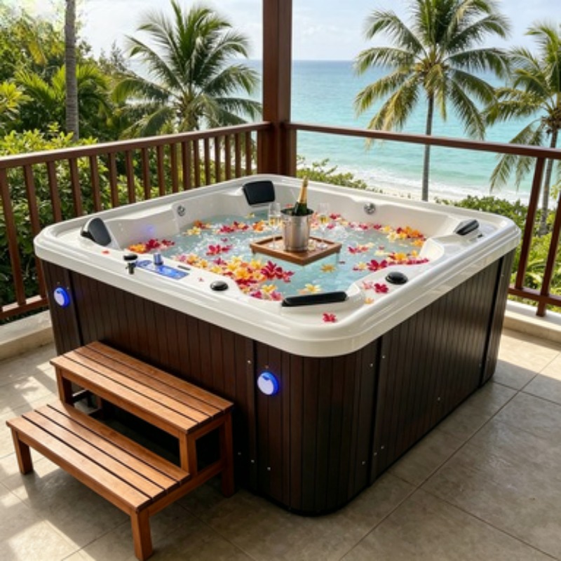 Acryl-Whirlpool Spa Jacuzzi Ma – Spa Massager Bewertung und Preis