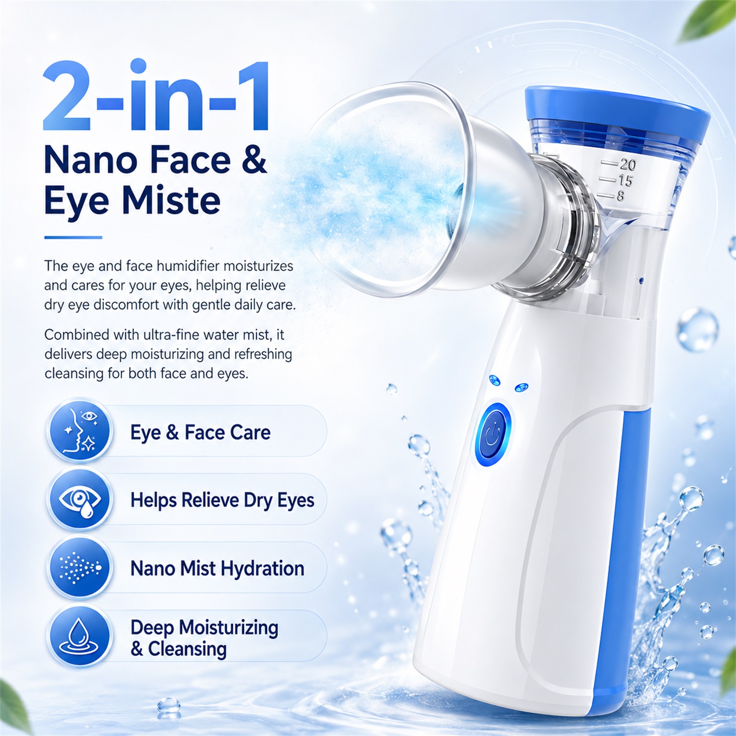 Tragbarer Gesichts-Nano-Zerstä – Face Steamer Bewertung und Preis