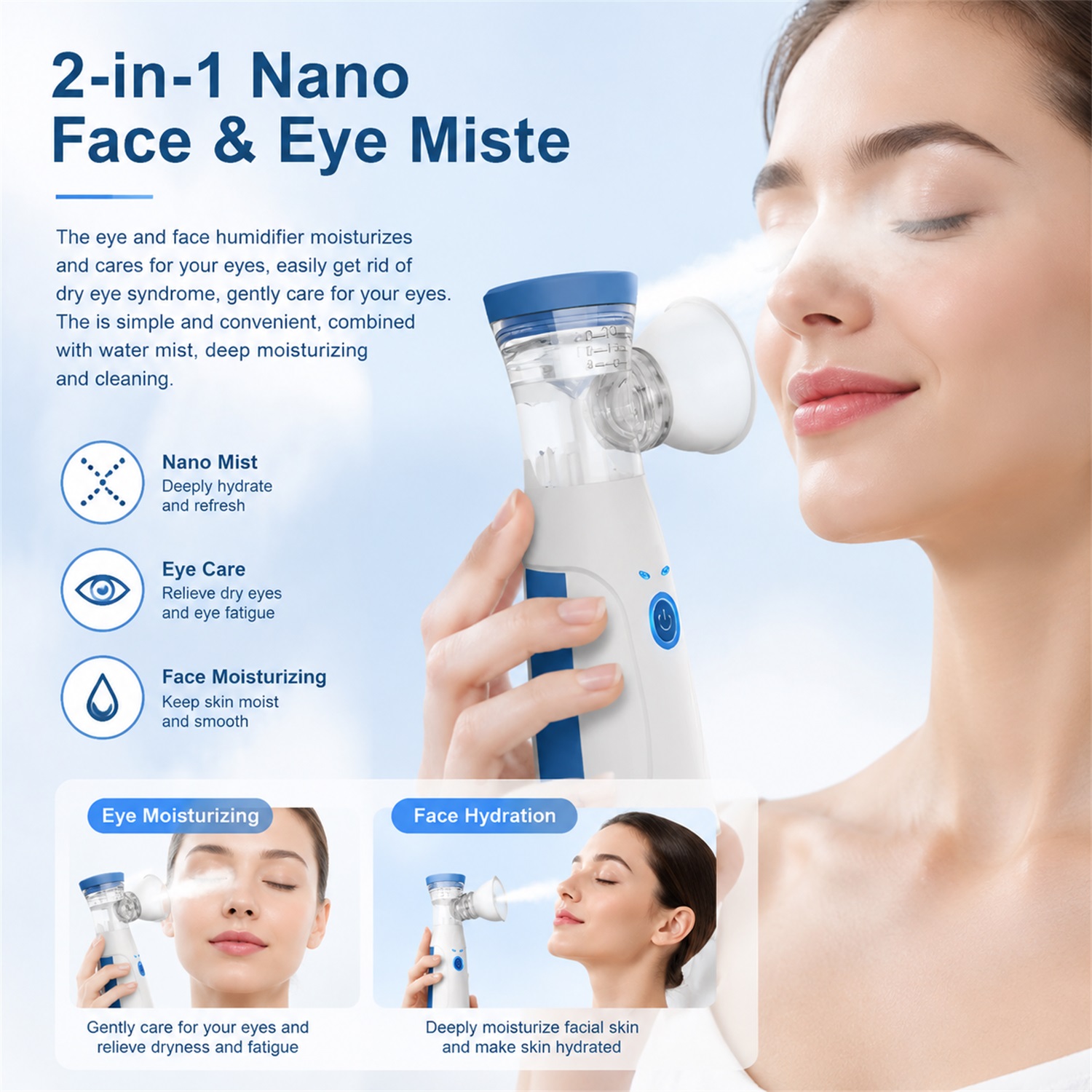 Tragbarer Gesichts-Nano-Zerstä – Face Steamer Bewertung und Preis