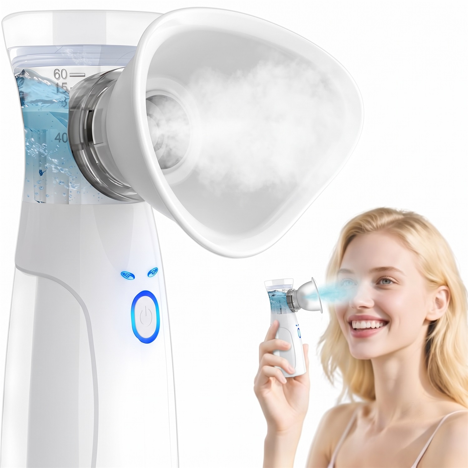 Tragbarer Gesichts-Nano-Zerstä – Face Steamer Bewertung und Preis